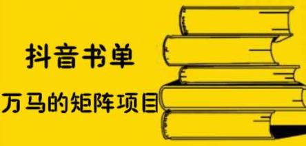 抖音书单号矩阵项目，看看书单矩阵如何月销百万-鑫诺空间个人笔记本