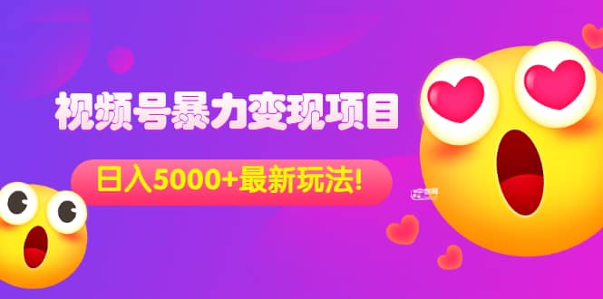 外面收费699的视频号暴力变现项目，日入5000 ，简单易操作当天见效果-鑫诺空间个人笔记本