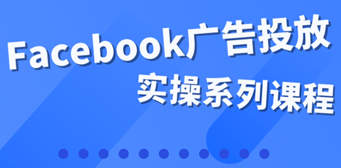 百万级广告操盘手带你玩Facebook全系列投放：运营和广告优化技能实操-鑫诺空间个人笔记本