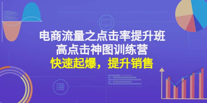 电商流量之点击率提升班 高点击神图训练营：快速起爆，提升销售-鑫诺空间个人笔记本