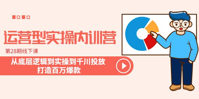 运营型实操内训营-第28期线下课 从底层逻辑到实操到千川投放 打造百万爆款-鑫诺空间个人笔记本