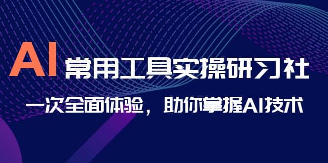 AI-常用工具实操研习社，一次全面体验，助你掌握AI技术-鑫诺空间个人笔记本