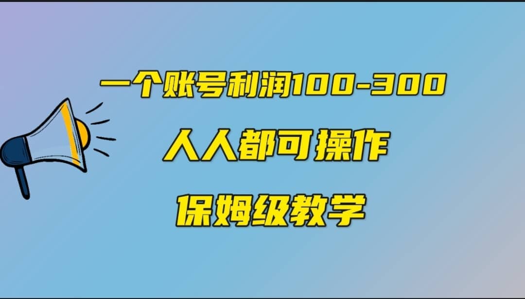 一个账号100-300，有人靠他赚了30多万，中视频另类玩法，任何人都可以做到-鑫诺空间个人笔记本